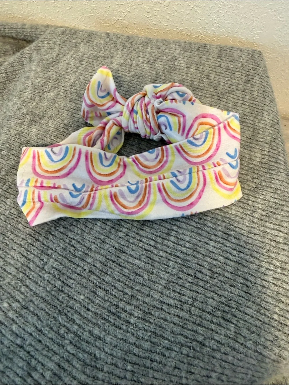 Little Sleepies Bamboo Rainbow Knot Headband - Multicolor